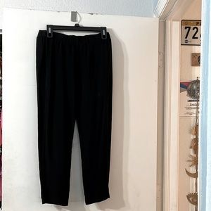 Theory silk black pants